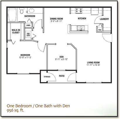 One Bedroom with Den