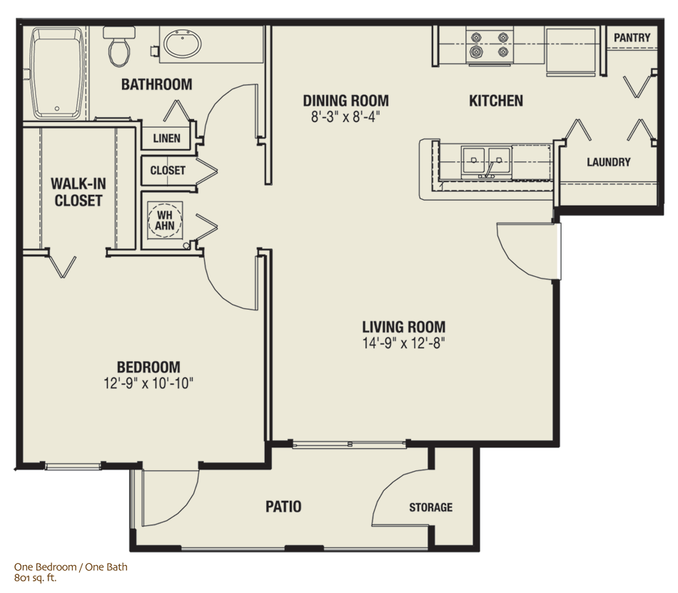 Apartment Floor Plans The Quarters Apartment Homes